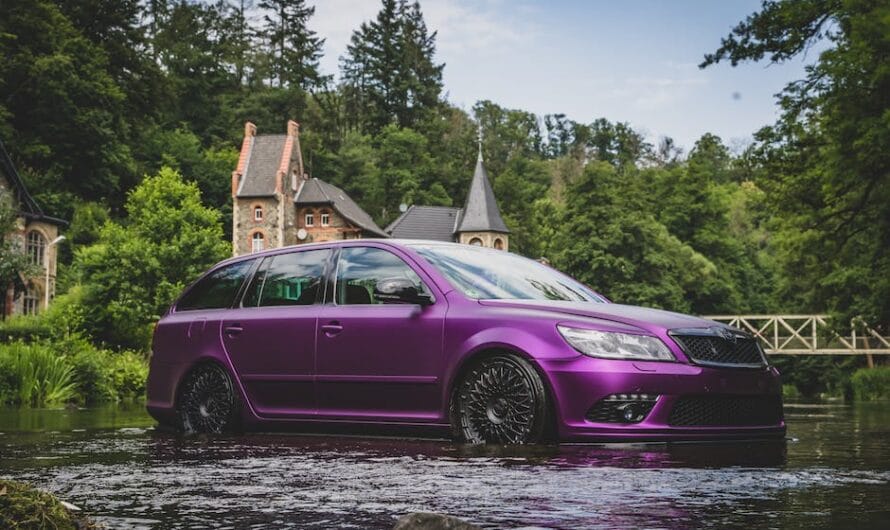 Un plongeon spectaculaire en Škoda Fabia pour débuter l’année !